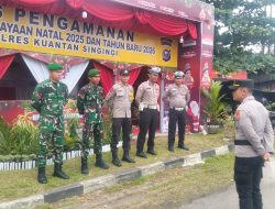 Ops Lilin LK 2025, Polres Kuansing Pastikan Kesiapsiagaan Personel Pos Yan Cerano 