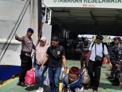 Operasi Lilin 2025, Polres Siak Hadir Jaga Keamanan Pelabuhan Tj Buton