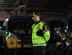 Kapolres Kuansing Pimpin Patroli Skala Besar Ops Lilin LK 2025, Pastikan Keamanan Nataru