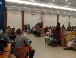 Polresta Pekanbaru Hadiri Kegiatan Minggu Kasih Polda Riau di Rumbai Pesisir