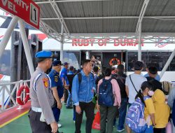 Awasi Keamanan Ferry di Ops Lilin LK 2025, Kapolres Dumai: Pastikan Perjalanan Warga Aman