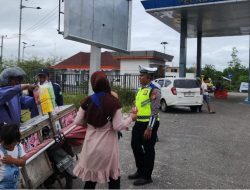 Pengamanan Arus Nataru, Polisi Intensifkan Pengaturan Lalu Lintas di Pelabuhan Tanjung Buton