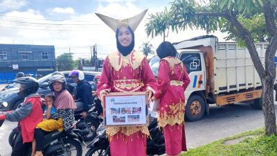 Group Kesenian Tradisional Minang dan IKTR Pekanbaru Kembali Turun ke Jalan Galang Dana Musibah di Maninjau