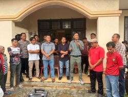 Polsek Cerenti Amankan Musyawarah Pemcam dan Masyarakat Pesikaian Terkait Relokasi Warga TNTN