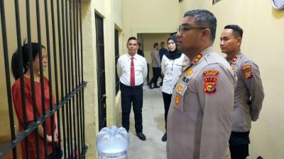 Humanis, Kapolres Kampar Pastikan Tahanan Sehat dan Aman