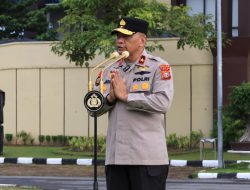Apel Terakhir Wakapolda Riau, Brigjen Jossy Sampaikan Pesan Perpisahan