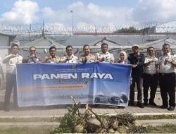 Panen Raya Serentak Kemenimipas, Hasil Panen Lapas Binjai Untuk Masyarakat Terdampak Bencana