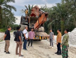 Grebek Tambang Ilegal, TNI-Polri di Kampar Ringkus Pekerja Alat Berat