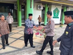 Perkuat Kerukunan dan Kamtibmas, Kapolres Kuansing Silaturahmi dengan Kemenag dan FKUB