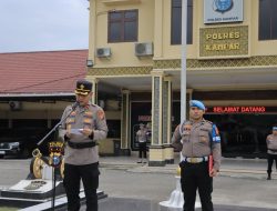 Polres Kampar Siagakan Bhabinkamtibmas Hadapi Bencana