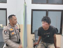 Gelapkan Motor CRF dan Diduga Dianiaya Sekelompok Warga, Pelaku Diserahkan Masyarakat ke Polisi