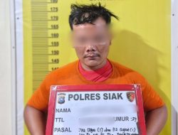 Polres Siak Bongkar Peredaran Sabu di Lubuk Dalam, Bandar Diamankan Bersama Barang Bukti