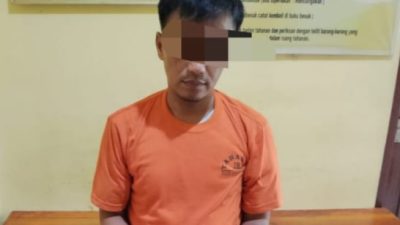 Sita 7,74 Gram Sabu, Polsek Kampar Kiri Hilir Tangkap Pelaku Narkoba di Desa Simalinyang