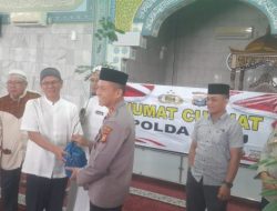 Polda Riau Bersama Polresta Pekanbaru Gelar Jumat Curhat di Bukit Raya