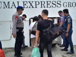 Pengamanan Ketat di Pelabuhan Tj Buton, Polisi Pastikan Pemudik Aman dan Nyaman