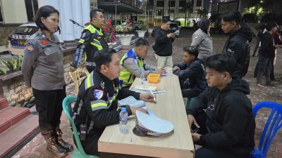 Ops Keselamatan LK 2026, Polres Dumai Gelar Razia Balap Liar dan Amankan 42 Ranmor