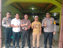Bahas Kamtibmas dan Sambut Tamu Negara, Kapolres Kampar Sarapan Pagi Bareng Tokoh Pemuda 