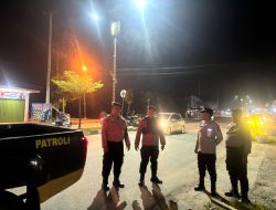 Antisipasi Gangguan Kamtibmas, Polres Kuansing Intensifkan Patroli Blue Light