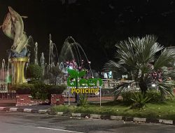 Polda Riau Pasang Akrilik Green Policing di 10 Titik Strategis Kota Pekanbaru