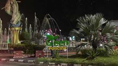Polda Riau Pasang Akrilik Green Policing di 10 Titik Strategis Kota Pekanbaru