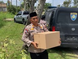 Polres Pelalawan Salurkan Bantuan Sembako ke Pondok Tahfiz Al-Qur’an An-Nur