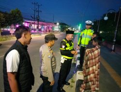 Cegah Balap Liar, Tawuran dan Kenakalan Remaja, Polres Dumai Gelar Patroli Asmara Subuh