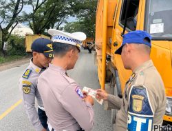 Razia Gabungan Ops Keselamatan LK 2026, Polres Kuansing Ajak Masyarakat Bangun Budaya Tertib Berlalu Lintas