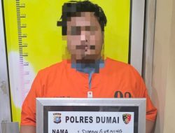 Lagi Transaksi Narkoba, Pria ini Diciduk Satresnarkoba Polres Dumai