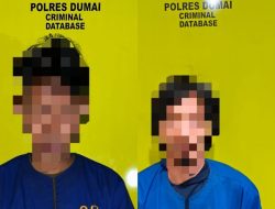 Ungkap Kasus Narkoba 1 Kilogram Sabu, Polres Dumai Amankan 2 Tersangka
