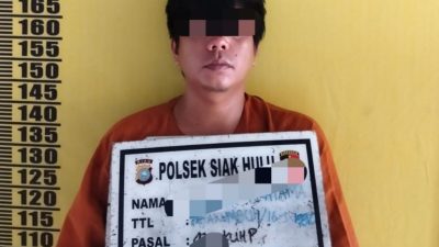Polsek Siak Hulu Tangkap Pelaku Curanmor di Desa Teratak Buluh