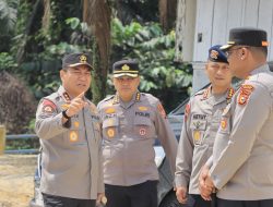 Kapolda Riau Tinjau Kesiapan Jembatan Merah Putih Menuju Peresmian Kapolri