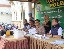 Tangkap Seorang Kurir, Polres Dumai Gagalkan Penyelundupan 10 Kg Sabu dari Malaysia