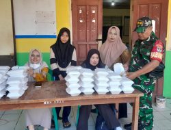 SPPG Soal Keluhan Menu MBG, Babinsa Koramil 11 Pebayuran Pastikan Program Tetap Diawasi