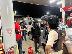 Antisipasi Gangguan Kamtibmas, Tim RAGA Polres Kuansing Laksanakan Patroli Malam