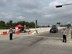 Operasi Ketupat LK 2026, Polres Siak Tingkatkan Pengamanan Jalur Strategis di Exit Tol Minas