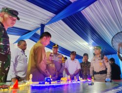 Dampingi Bupati dan Forkopimda Tinjau Pos Terpadu Lebaran, Kapolres Kampar Pastikan Mudik Aman dan Keluarga Bahagia Terwujud