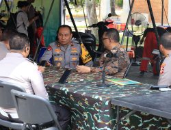 Bengkel Gratis Brimob Polda Riau Diserbu, Ratusan Ojol Antre