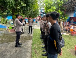 Pastikan Liburan Nyaman, Polres Pelalawan Amankan Wisata di Pangkalan Kerinci