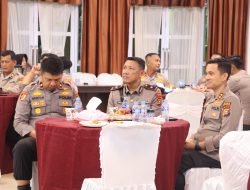 Polres Kuansing Gelar Kenal Pamit Kabag SDM, Kapolres Tekankan Tanggung Jawab dan Profesionalisme