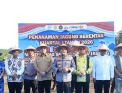 Hadiri Penanaman Jagung, Kapolda Riau Laporkan Capaian Produksi di 2025