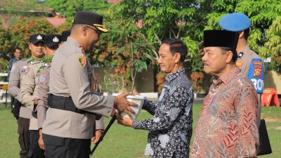 Polres Kampar Gelar Apel Akbar Sabuk Kamtibmas, Berikan Penghargaan kepada Masyarakat Aktif Dukung Keamanan