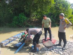 Respons Cepat Laporan 110, Polres Kuansing Tertibkan dan Musnahkan Peralatan Peti di Kuantan Tengah
