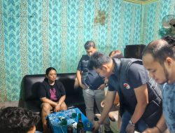 Ingatkan Bahaya Narkoba, Polres Kampar Razia THM di Desa Kinantan