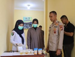 Polres Kuansing Laksanakan Tes Urine, Kapolres Tegaskan Komitmen Bebas Narkoba
