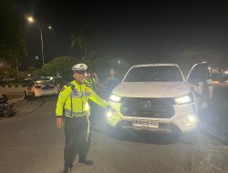 Satlantas Polresta Pekanbaru Tindak 105 Kendaraan Gunakan Plat Nomor Tidak Sesuai Spektek