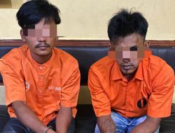 2 Pelaku Narkoba di Gulung Polsek Tapung Hulu