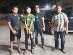 Sita Ranmor Curian, Polsek Pangkalan Kerinci Tangkap Pelaku Curanmor di Jalan Ananda
