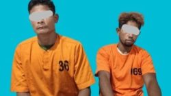 Amankan 2 Pelaku, Satresnarkoba Polres Pelalawan Grebek Rumah Kontrakan di Rawang Sari