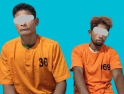 Amankan 2 Pelaku, Satresnarkoba Polres Pelalawan Grebek Rumah Kontrakan di Rawang Sari