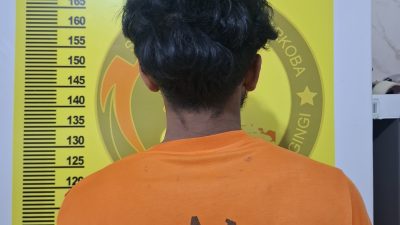 Polsek LTD Amankan Seorang Pemakai Narkoba di Desa Giri Sako